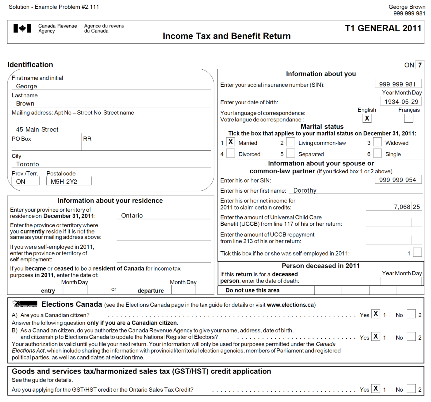 CRA Tax Documents for Mortgages