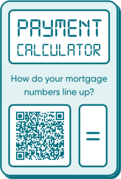 Mortgage calculator on a phone